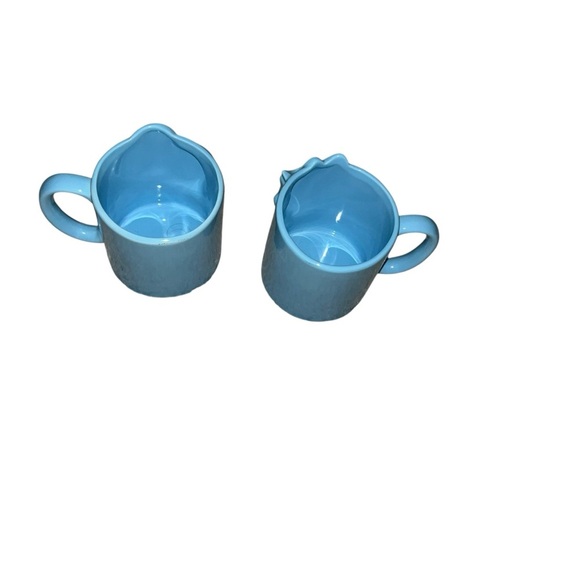 Bingo Blitz Blitzy & Moxie Ceramic Couples Coffee Mugs blue cartoon mouse Set 2 - Picture 4 of 5